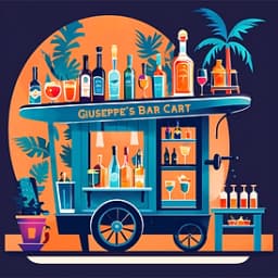 Giuseppe's Bar Cart